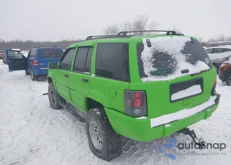1996 Jeep Grand Cherokee Limited из США, поврежденный, VIN 1J4GZ78Y2TC363288